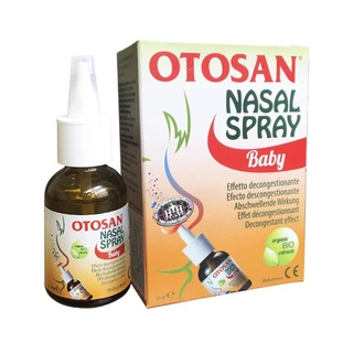 ✔(Tặng Khẩu Trang 4L Chất Chính Hãng) Xịt Mũi Otosan Nasal Spray Baby Giúp Làm Sạch Mũi Giảm Nghẹt Mũi