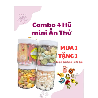 [ Tặng Quà]Combo 4 Hũ mini Ăn Thử dinh dưỡng cho con yêu