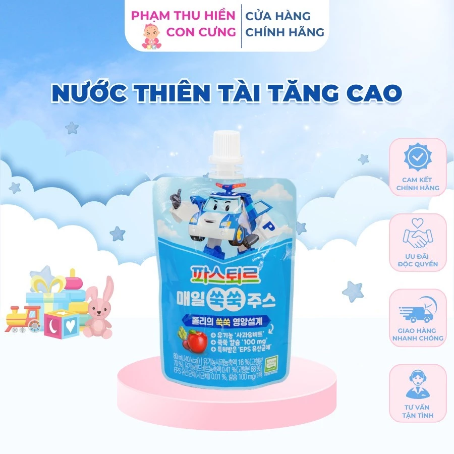 Nước Thiên Tài Tăng Cao Poli Hỗ Trợ Phát Triển Chiều Cao Cho Bé - Phạm Thu Hiền Con Cưng