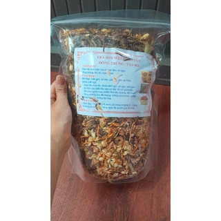 Trà  sơn mật hồng sâm đông trùng táo đỏ 500g