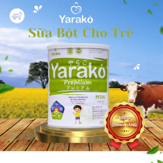 Sữa Tăng Cân Cho Bé YARAKO PREMIUM PEDIA Tăng Khả Năng Hấp Thu Cho Trẻ Biếng Ăn Và Tăng Cân Nặng Hộp 400g900g