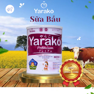 Sữa Bầu YARAKO PREMIUM MOM+ Tăng Cường Đề Kháng Cho Phụ Nữ Mang Thai Và Cho Con Bú Hộp 400g 900g
