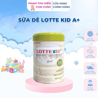 Sữa Dê Lotte Kid A+ Hàn Quốc, bổ sung canxi hỗ trợ phát triển chiều cao cho trẻ 760g - Phạm Thu Hiền Con Cưng