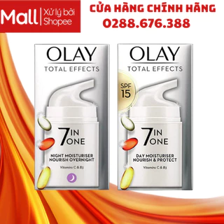 Kem Dưỡng Olay Ngày và Đêm Dưỡng Da, Tái Tạo Và Làm Đẹp Da Một Cách Tối Ưu, Chống Lão Hóa