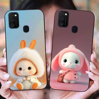 ốp lưng Samsung m21 / ss m30s / ss m31 in hình thỏ cute xinh đẹp