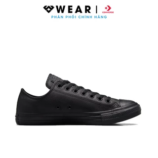 Giày Converse Leather Black Mono - 135253C