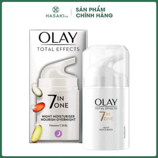 Kem dưỡng Olay 7 in 1 bản uk ban ngày và ban đêm cao cấp Hasaki