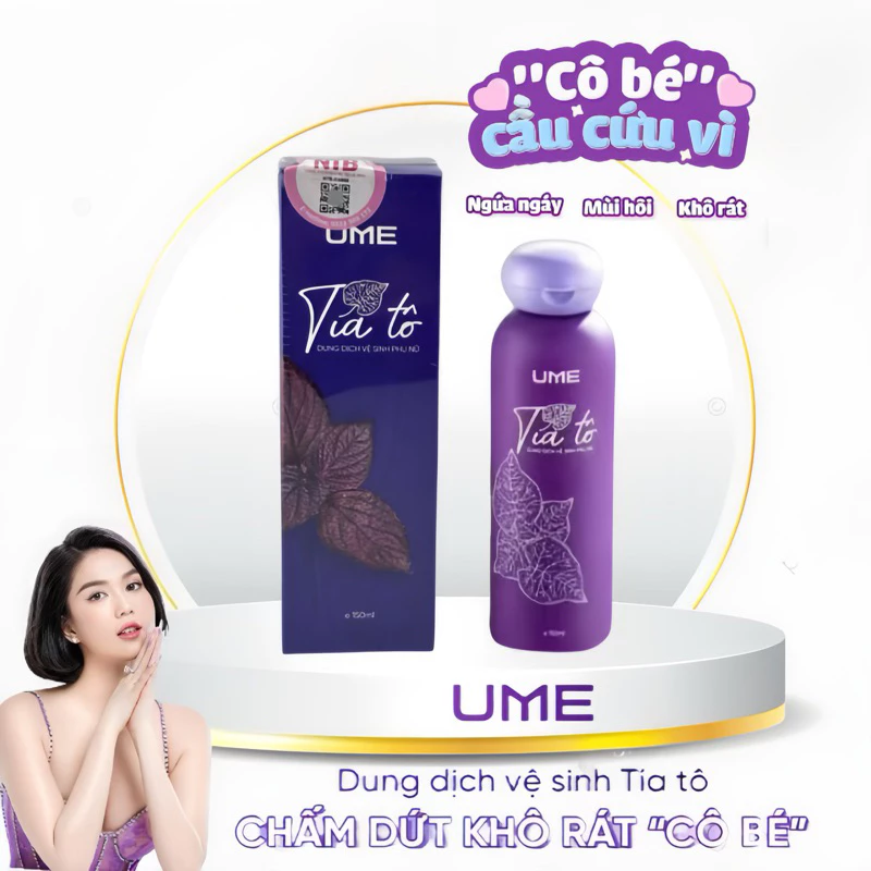 Dung dịch vệ sinh Tía Tô Ume