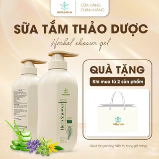 Sữa tắm Thảo Mộc Bioasia giúp dưỡng da sáng mịn chiết xuất từ thiên nhiên 500g.