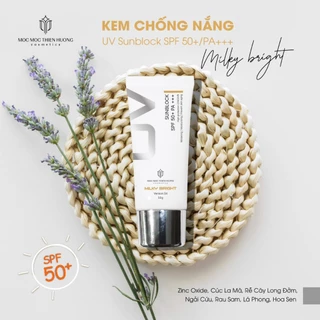 KEM CHỐNG NẮNG - MỘC MỘC THIÊN HƯƠNG ( CHỈ SỐ CHỐNG NẮNG SPF 50+++)