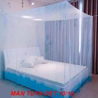 Mùng Năm Ngủ Chống Muỗi Không Cửa Cao Cấp KD Beddings Màn Tuyn Hoa Đủ Kích Thước