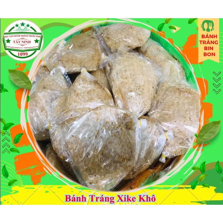 Bánh tráng muối nhuyễn hành phi (bánh tráng nghệ sĩ)