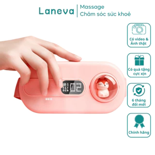 Máy Massage Bụng Chườm Nóng Giảm Đau Bụng Kinh LANEVA SWB01, Làm Nóng Nhanh Chóng, Giảm Đau Hiệu Quả, Thời Lượng Pin Dài