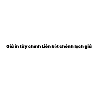 Liên kết giá chênh lệch cho việc in hai mặt.