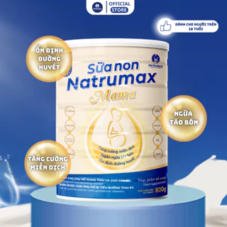 Sữa non Natrumax Mama bổ sung dinh dưỡng cho mẹ bầu, giúp bé phát triển tốt, tăng cường miễn dịch