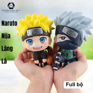 Mô hình Naruto chibi Naruto Kakashi Sasuke Itachi cao 9cm siêu dễ thương figure Anime naruto , figure