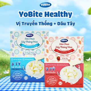 Combo 2 Hộp YoBite Healthy Vị Truyền thống + Vị Dâu tây