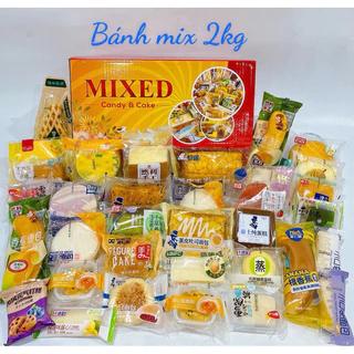 Sỉ Thùng banh mix đủ vị 2kg