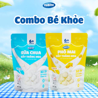 Combo Phô Mai Sấy (20Gr) Và YoBite Kids (20Gr)