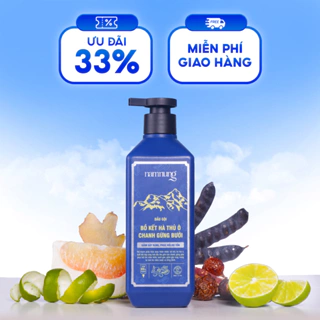 Dầu gội thảo dược Nam Nung ngăn ngừa gàu giúp tóc chắc khỏe, suôn mượt 500ml