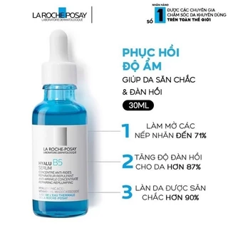 Dưỡng chất chuyên sâu giúp hỗ trợ tái tạo da La Roche-Posay Hyalu B5 Serum loại 30ml