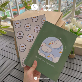 [LẺ - HÀ NỘI] DUCKY DUCKY COLLECTION | Giấy Bao Tập, Bao Vở Màu Sắc | Designed by BLISSSCHOOLING