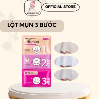 ❤️[ 1 Miếng] Set Mặt Nạ Lột Mụn Đầu Đen 3 Bước Bioaqua - Mặt Nạ Lột Mụn Đầu Đen Ở Mũi