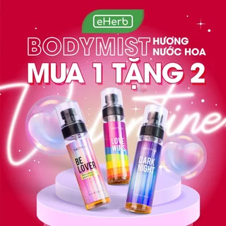 [MUA 1 TẶNG 1] Body Mist Nam Nữ Toàn Thân Lưu Hương 6 Giờ - Nước Xịt Thơm Body BODYMISS 105ml (Chai)