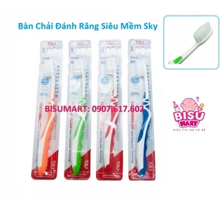 Bàn chải đánh răng siêu mềm SKY công nghệ Nano