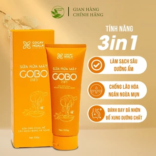 Sữa rửa mặt làm sạch sâu Cỏ Cây Hoa Lá Gobo - 100g