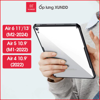 [Hỏa Tốc HCM] Ốp lưng XUNDD iPad Air 6 11/ 13 inch (M2-2024)/ Air 5 (M1-2022)/ Air 4 (2020) 10.9 inch (BEETLE SERIES)