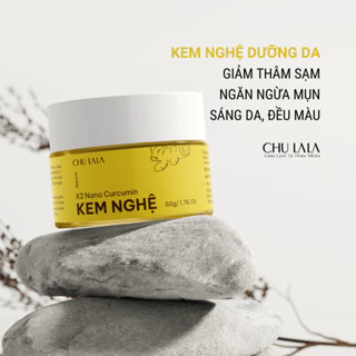 Kem Nghệ ChuLaLa Dưỡng Trắng Hồng - Mềm Mịn - Giảm thâm nám, thâm mụn 50g