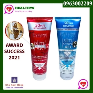 Kem tan mỡ Eveline Slim Extreme 3D, 4D của Nga 250ml