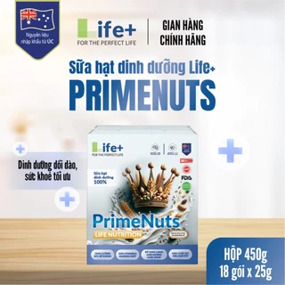 Sữa hạt dinh dưỡng 100%- Primenuts 450gr (18gói x 25g)