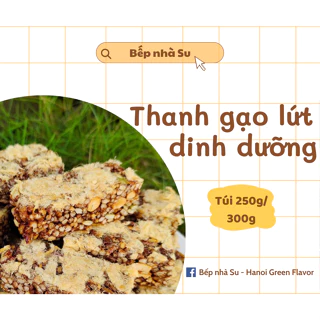 Thanh gạo lứt mix hạt, mix chà bông (250-300g) tốt cho sức khoẻ