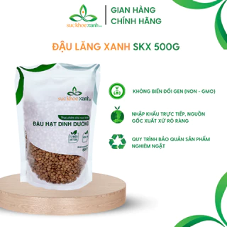 Combo 2 Túi Đậu Lăng xanh nhập khẩu từ Canada, mỗi Túi 500g