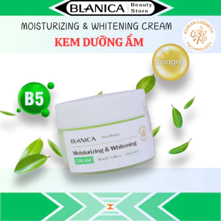 Kem dưỡng ẩm BLANICA Moisturizing & Whitening Cream 30g giúp dưỡng da trắng sáng, mịn màng, ngăn ngừa lão hóa da