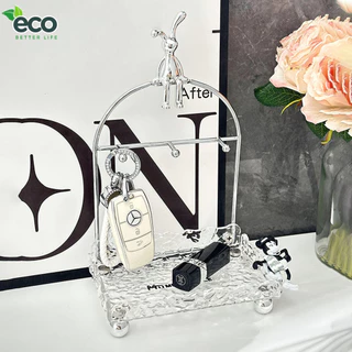 Kệ đựng chìa khóa decor ECO, khay đựng chìa khóa bằng Acrylic sang trọng trang trí phòng khách