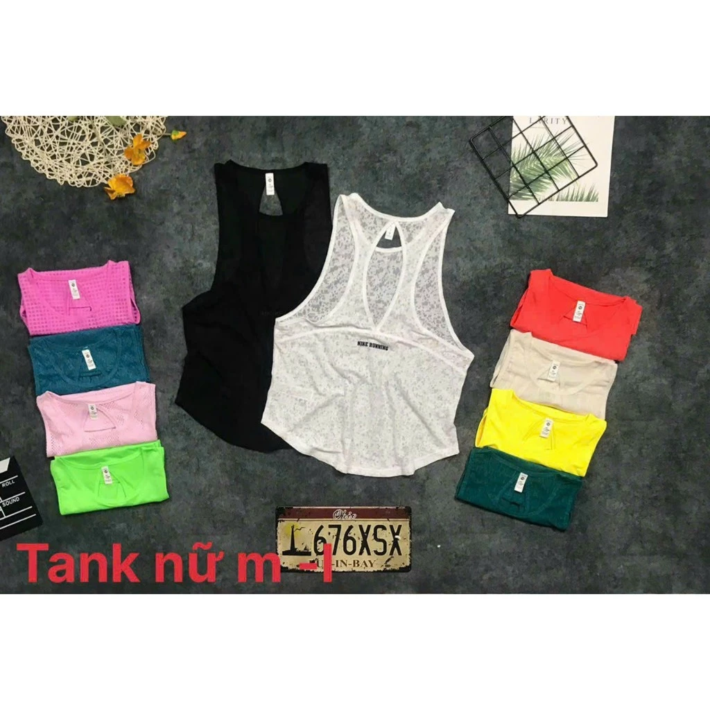 Áo TankTop Nữ Khoét Lưng Phía Sau, Chất Thun Mè Mềm Mịn MS 4467