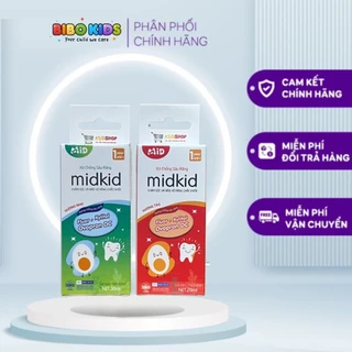 Xịt chống sâu răng Midkid giúp hết hôi miệng, hết ố vàng - hà mủn