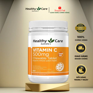 Viên nhai Vitamin C Healthy Care 500v