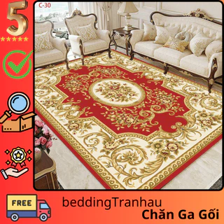 Thảm trải sàn bali trang trí phòng khách size 2m x3m,Thảm bali phòng khách,phòng ngủ mặt sau chống trơn trượt