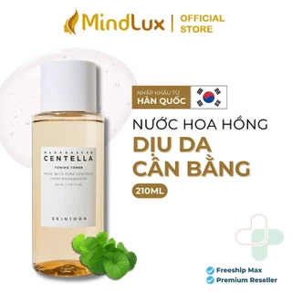 Nước Hoa Hồng Rau Má Skin1004 Madagascar Centella Toning Toner 210ML Giúp Cân Bằng, Dưỡng Trắng Da