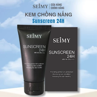 Kem chống nắng dưỡng da Seimy - Sunscreen 24h da mặt 40ml SPF 50+