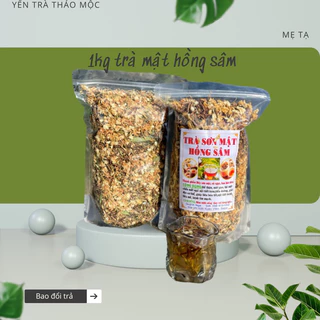 1kg Trà sơn mật hồng sâm đông trùng táo đỏ [THƯỢNG HẠNG] nguyên liệu tự nhiên