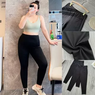 Quần Dài Leggings Ôm Bigsize Nữ Có Túi Trước Chất Liệu Umi Co Giãn Thoải Mái Hách Dáng Thời Trang Cá Tính 55-90kg QXO