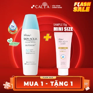 Kem Chống Nắng Sunplay Dạng Gel Dùng Khi Vận Động Mạnh Ngoài Trời - Sunplay Skin Aqua Outdoor+ SPF50+ PA++++ 30g