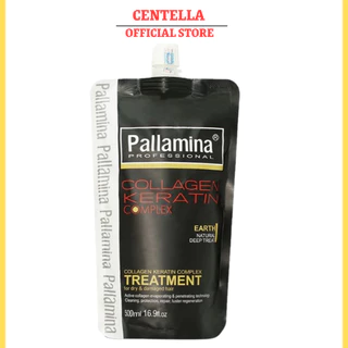 Kem Ủ Tóc Keratin PALLAMINA 500ML Phục Hồi Tóc Chuyên Sâu Tái Sinh Nang Tóc Siêu Mềm Mượt