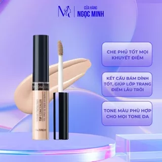 Kem che khuyết điểm The Saem Cover Perfection Tip Concealer Hàn Quốc SPF28 PA++ - Ngọc Minh Beauty