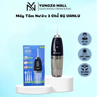 Máy Tăm Nước Cầm Tay Vanlu - Tăm Nước Vệ Sinh Răng Miệng Tiện Lợi( YUNOZAmall)